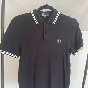 Fred Perry polo xs M3600 black/white